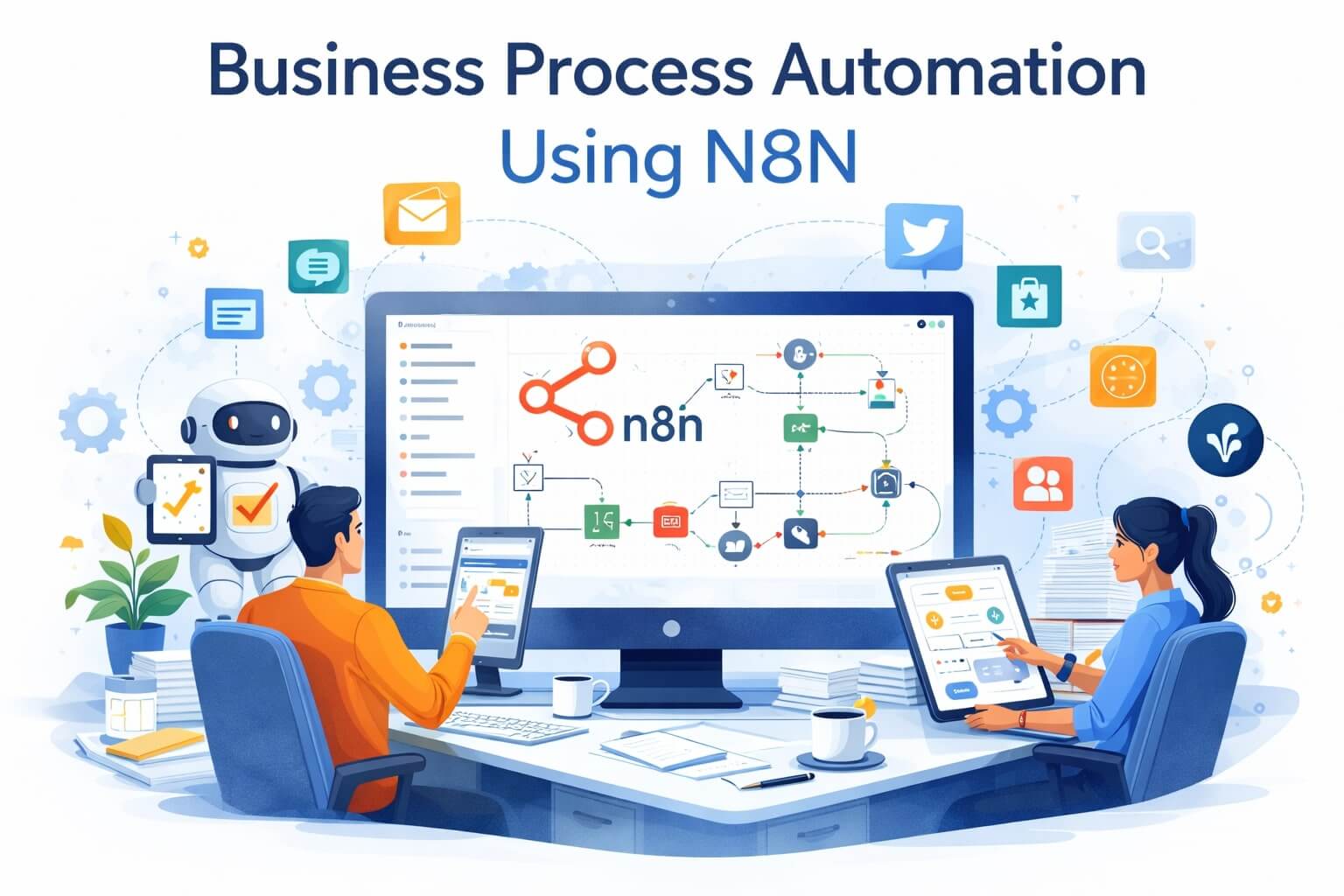 Business Process Automation Using N8N