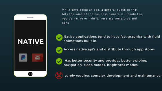 hybrid apps vs native apps