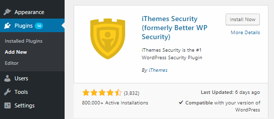 wordpress checklist security